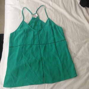 Price reduced ! Parker teal silk top