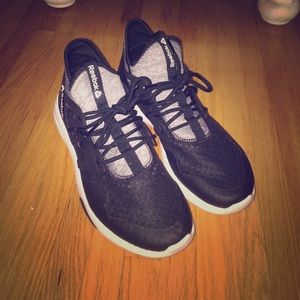 Black & Grey Reebok Sneakers