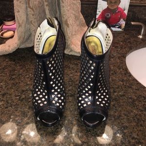 Michael Kors Black Graham Bootie, Size 6.5