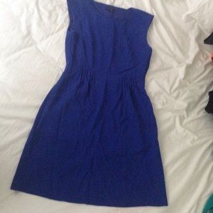 Price reduced ! Theory blue silk dress