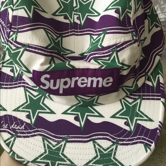 Supreme your dead pale green cap