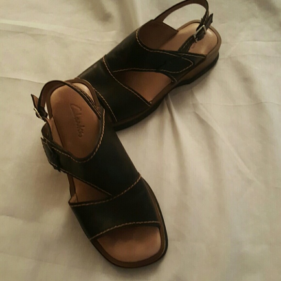 Clarks leather sandals