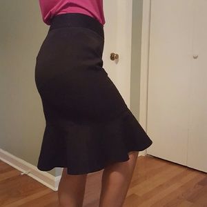 Peplum skirt