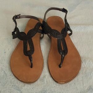 Black sandals