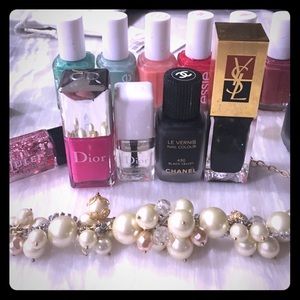 YSL Chanel Dior Assortment of Designer Nail Polish