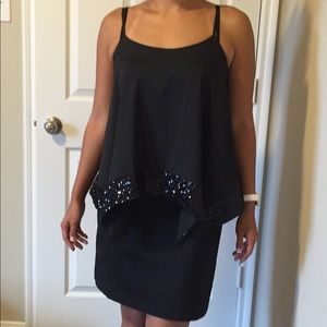 Gianni Bini black dress S beautiful new