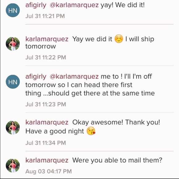 Please BEWARE of this seller!!! @afinigirly - Picture 2 of 4