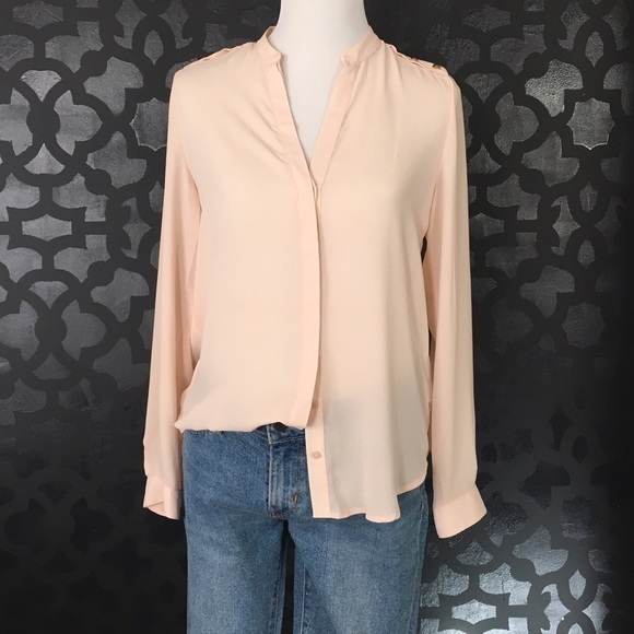 BLUSH BLOUSE STUDDED DETAILS