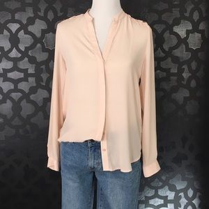 BLUSH BLOUSE STUDDED DETAILS