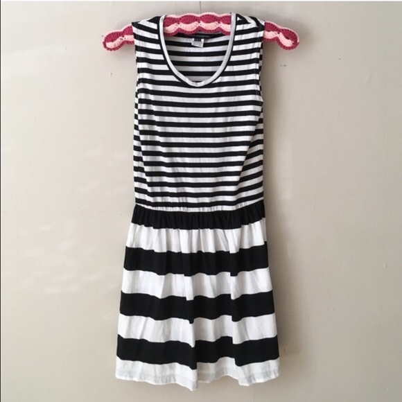 French connection striped tank dress