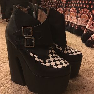 Jeffery Campbell platforms
