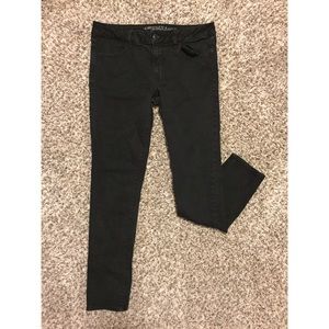 American Eagle skinny, high wasted, black jeans