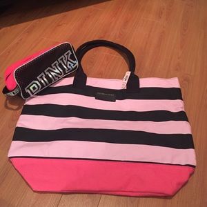 Victoriasecrets duffle, makeupbag