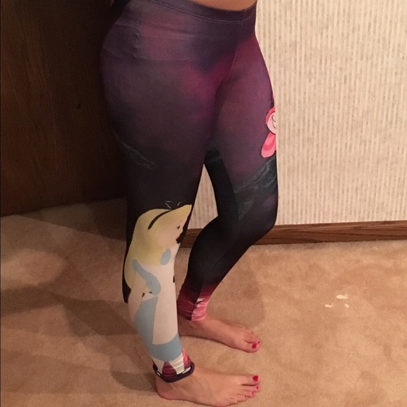 Disney Alice in Wonderland Leggings - Picture 2 of 4