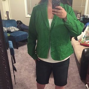 Green blazer