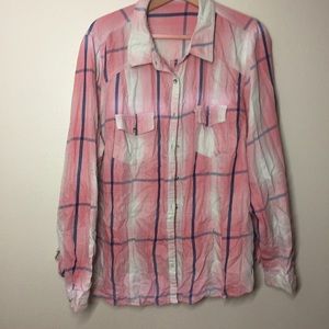 Lightweight Plaid Shirt
