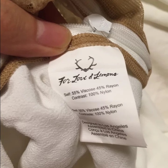 For love and lemons Valentina romper in white - Picture 3 of 4