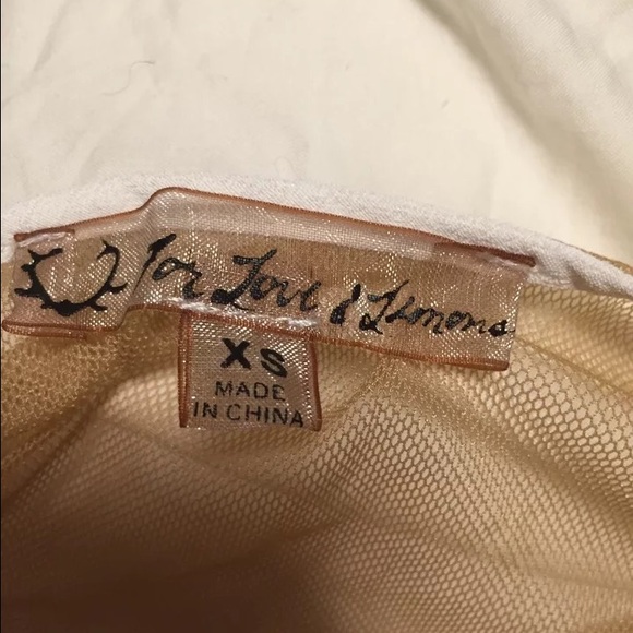 For love and lemons Valentina romper in white - Picture 4 of 4