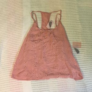 Contemporary Eyelet Strappy Cami