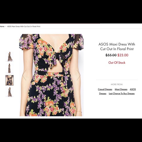 Asos dress, never worn