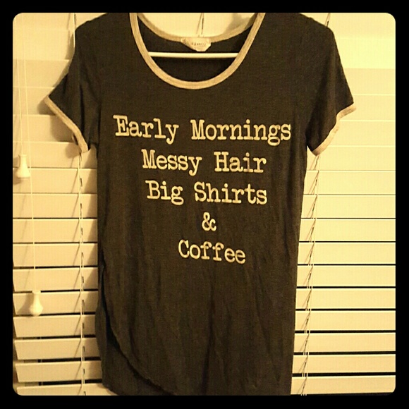 Messy hair day shirt!