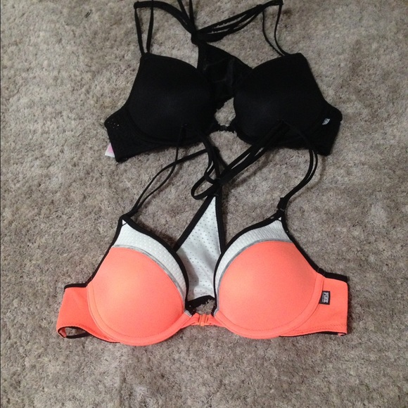 Pink push up bra lot - Picture 1 of 4
