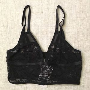 Black Lace Sexy Bralette