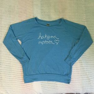 Blue Hakuna Matata Shirt