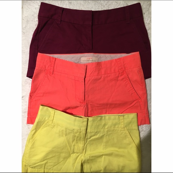 Bundle: J. Crew 3" Chino Shorts