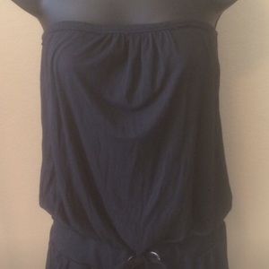 Strapless short jumper