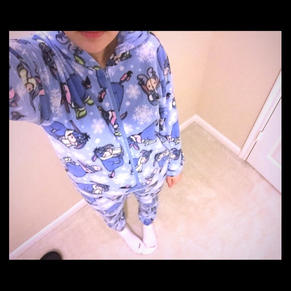 Eeyore print onesie