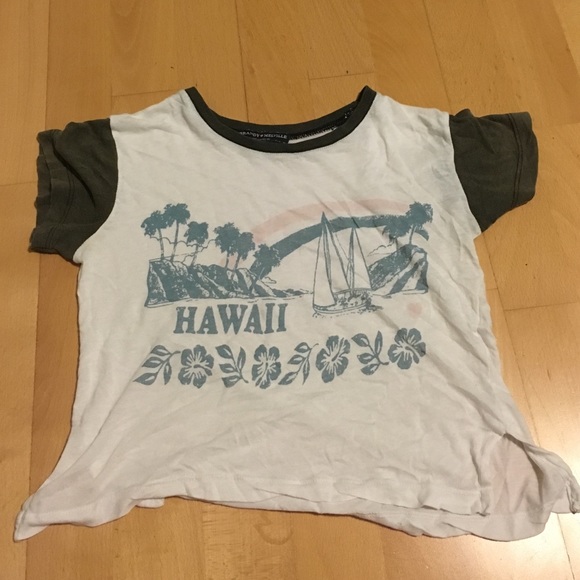 Hawaii Crop Top Brandy Melville