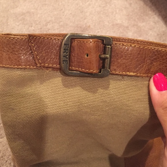 Canvas frye boots never worn, bought from posher - Picture 2 of 4