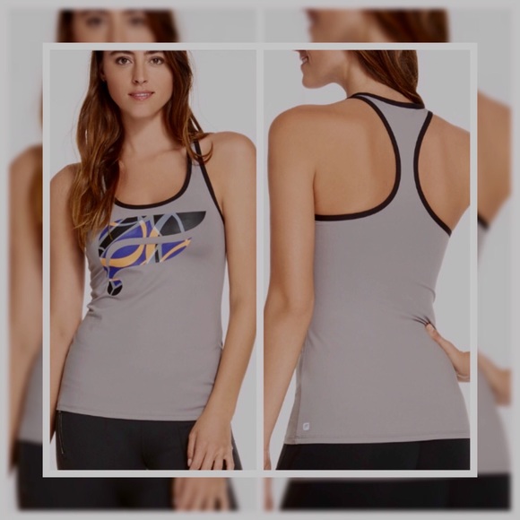 Fabletics Performance Retro Graphic Logo NWT Large - Picture 2 of 4