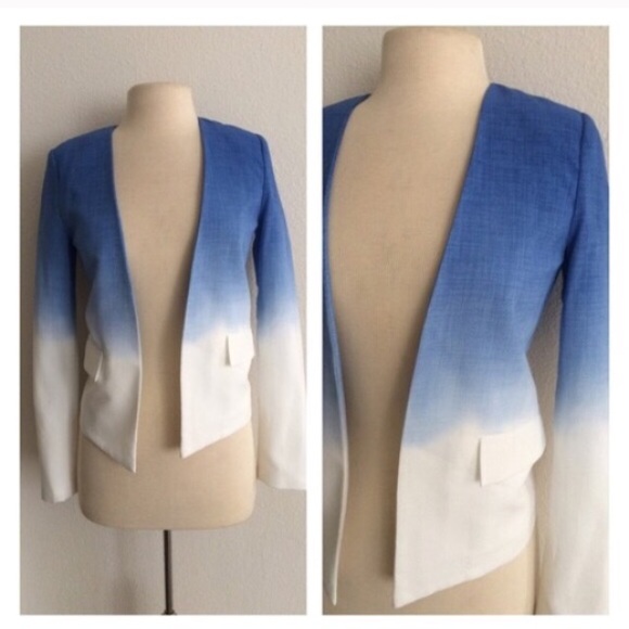 Urban Outfitters Jackets & Blazers - FINAL💲Sparkle & Fade blue ombré blazer