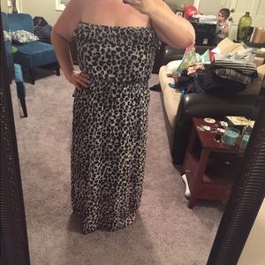 ⚡️SALE ⚡️Strapless maxi dress