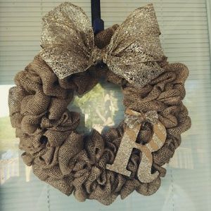 Burlap Wreath