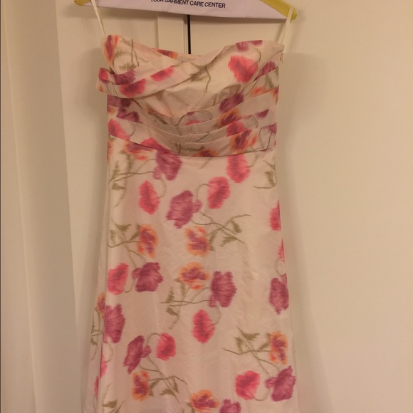 Banana Republic hammered silk dress