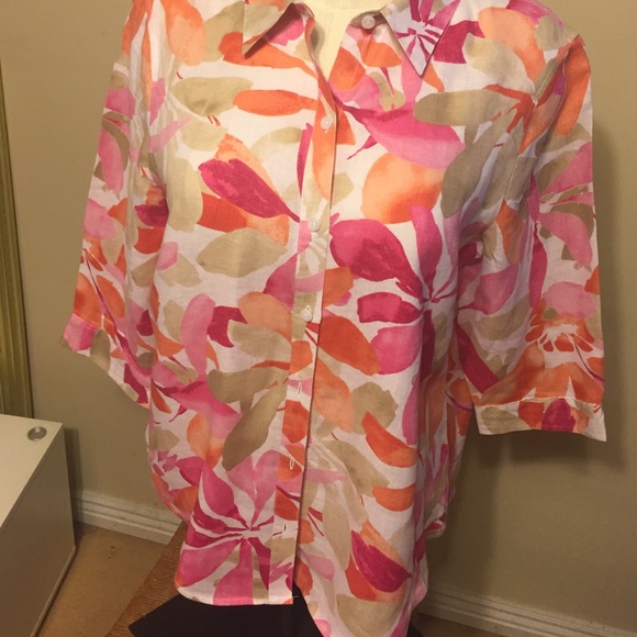 Great Chicos linen top!