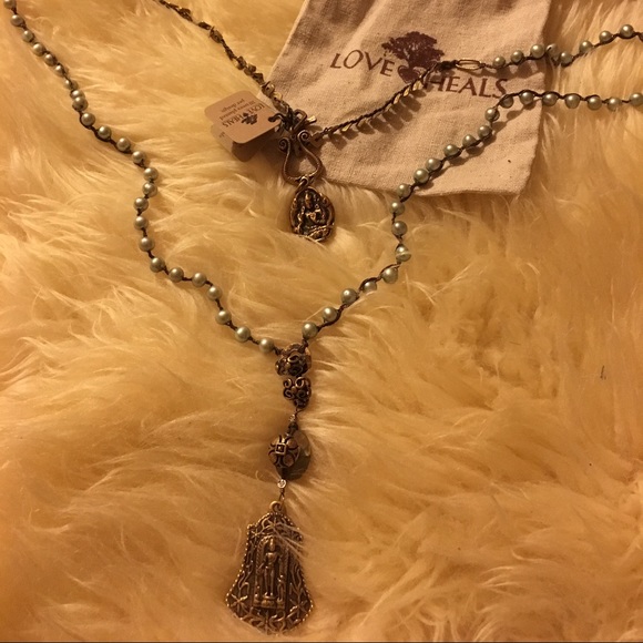 Love Heals pearl necklace