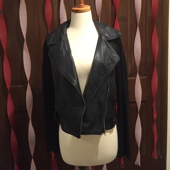Forever 21 faux leather jacket