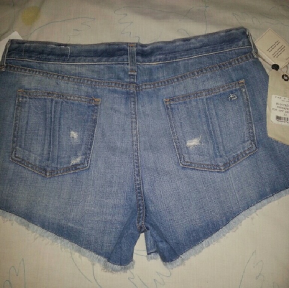 Rag & Bone Jean Frayed Shorts
