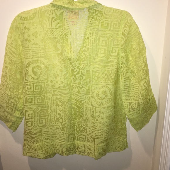Ruby Rd. Womens Button Down Top Size 8p - image 3