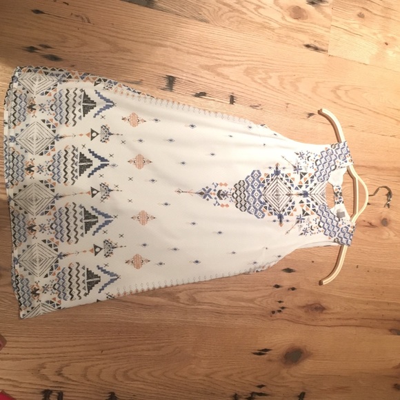 White printed Urban Outfitters dress