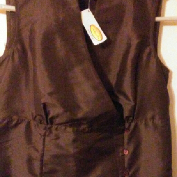 TALBOTS PURE SILK BLOUSE