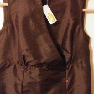 TALBOTS PURE SILK BLOUSE