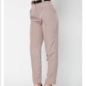 American Apparel Micro-Poly High-Waist Pant