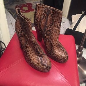 h&m snake boots