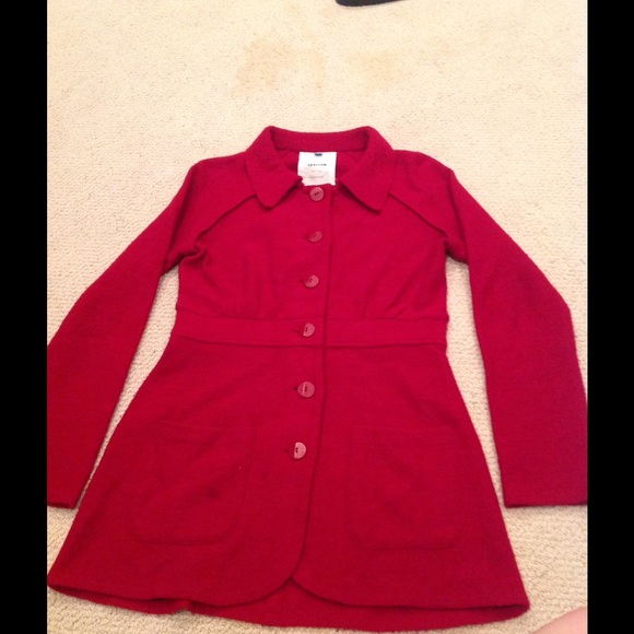 Sparrow pea-type coat!! ANTHROPOLOGIE