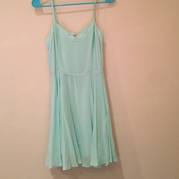 Light blue dress